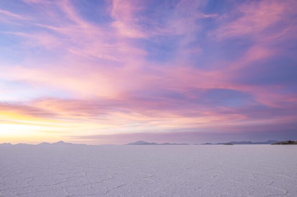 Salar de Uyuni Sunset door Georg Berrisch