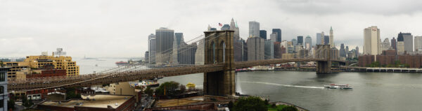Brooklin Bridge door Georg Berrisch 190 x 50 cm